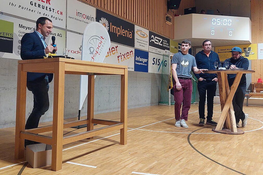 Rede von Gemeindepräsident Pascal Ziegler