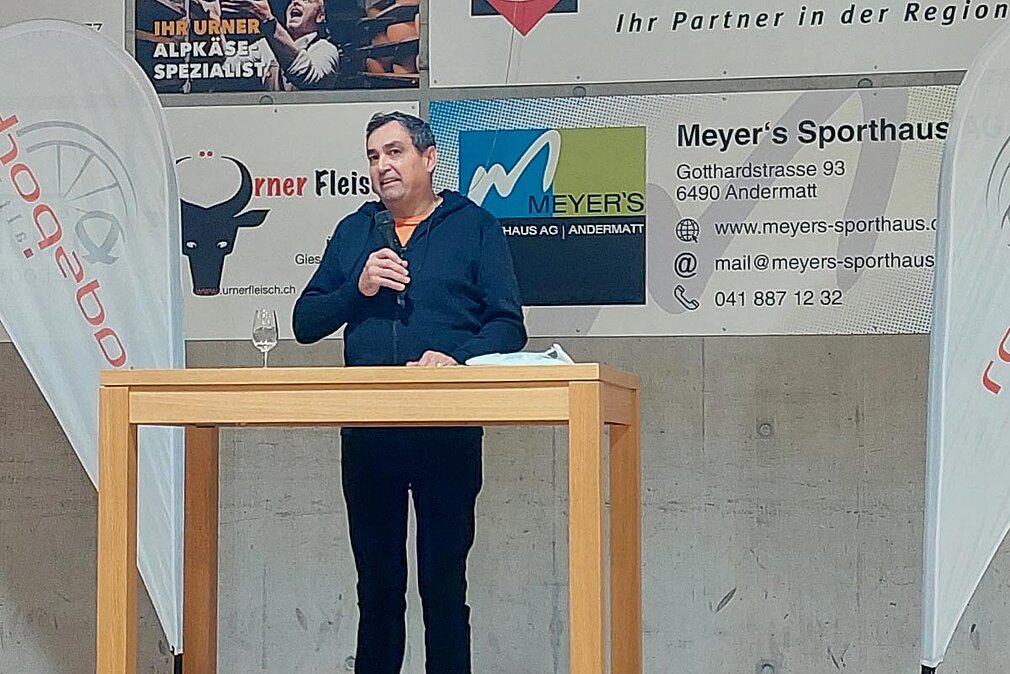 Rede von Natitrainer Werner Artho